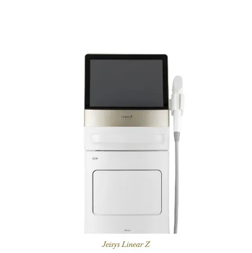 เครื่อง LinearZ HIFU สำหรับบริการยกกระชับใบหน้าที่ Beautier Clinic มุมด้านหน้า
