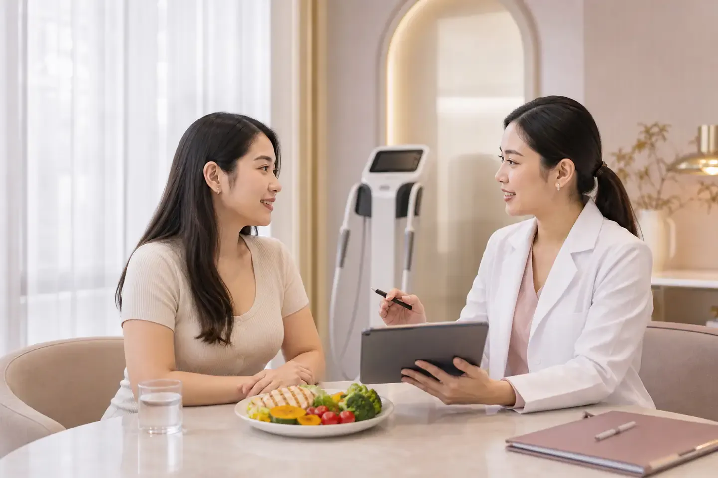 ผู้หญิงไทยวางแผนดูแลน้ำหนักและโภชนาการร่วมกับแพทย์